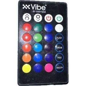 Remote Control  For Vibe e-ssential Multicolor LED Light Bar